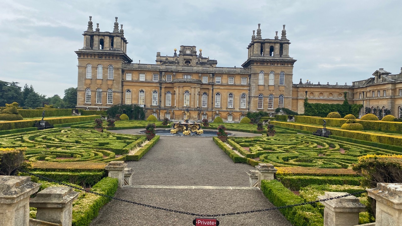 English Gardens: Blenheim Palace